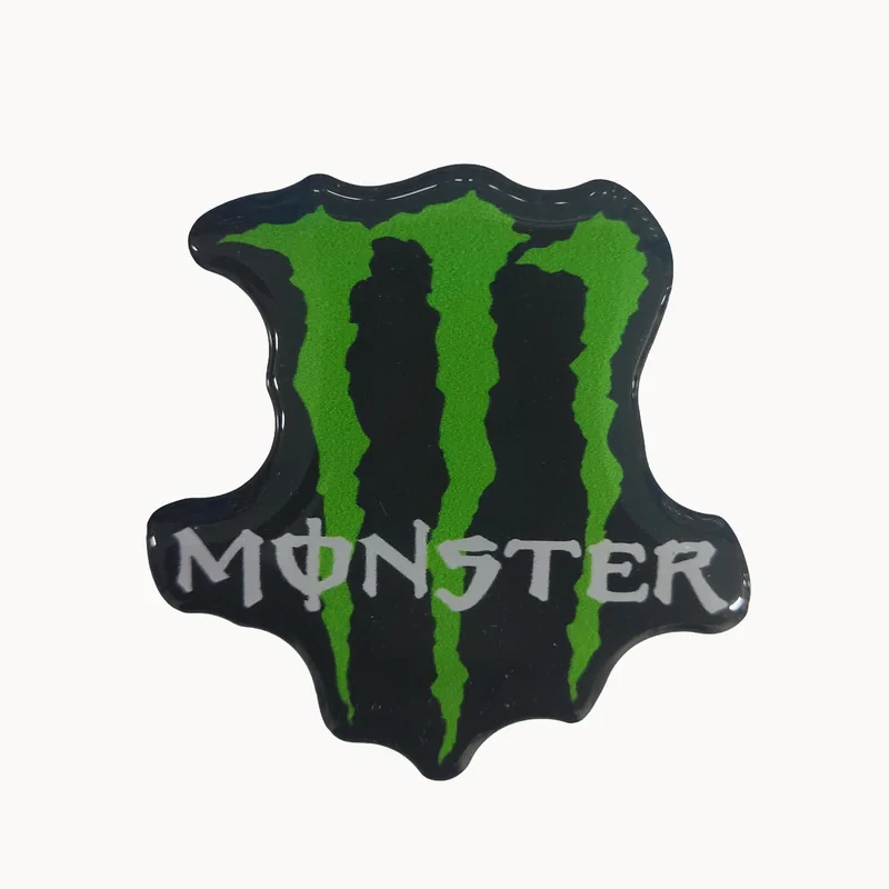 آرم و برچسب بدنه تزیینی موتور سیکلت وارون مدل M-136-MONSTER