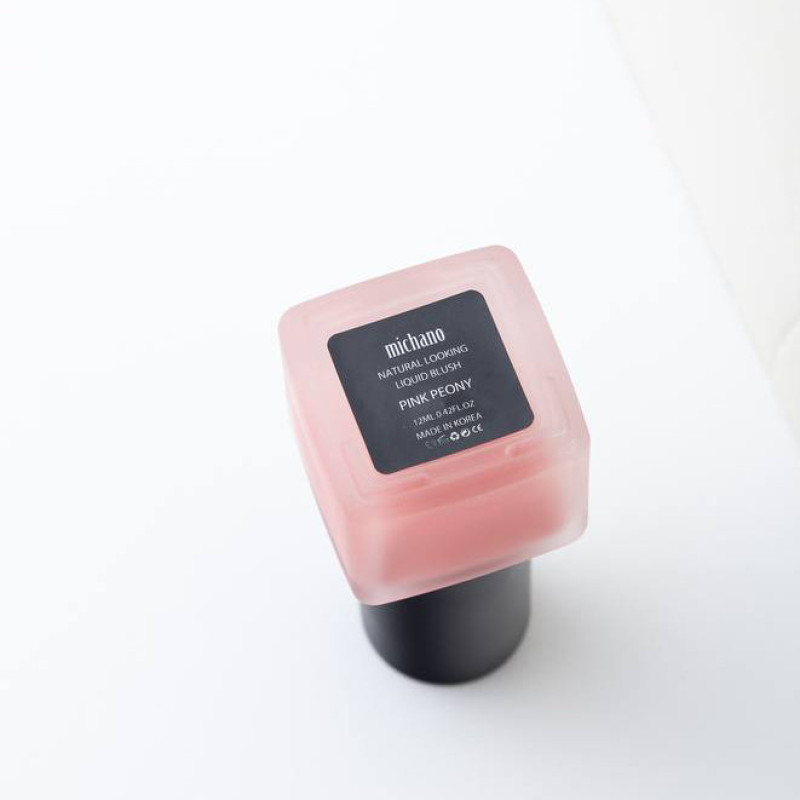 رژگونه مایع براق میچانو مدل Peony شماره 4