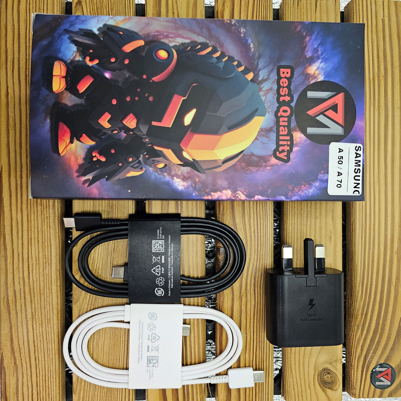 شارژر دیواری 25 وات ام پی مدل A50A70 به همراه کابل USB-C