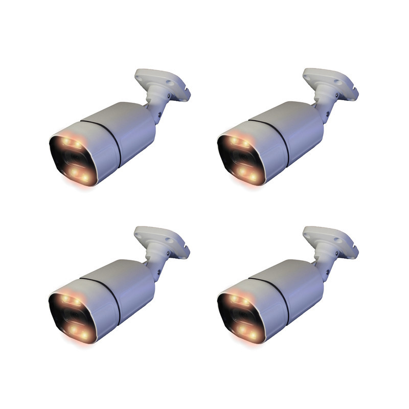 دوربین مداربسته آنالوگ مدل وارم لایت AHD-fd60-2053 بسته 4 عددی