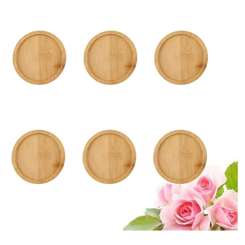 زیر لیوانی مدل بامبو D10 کد DGQ52001017 بسته 6 عددی