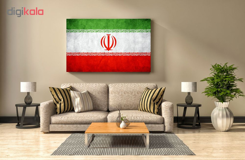 تابلو شاسی طرح پرچم ایران کد N42