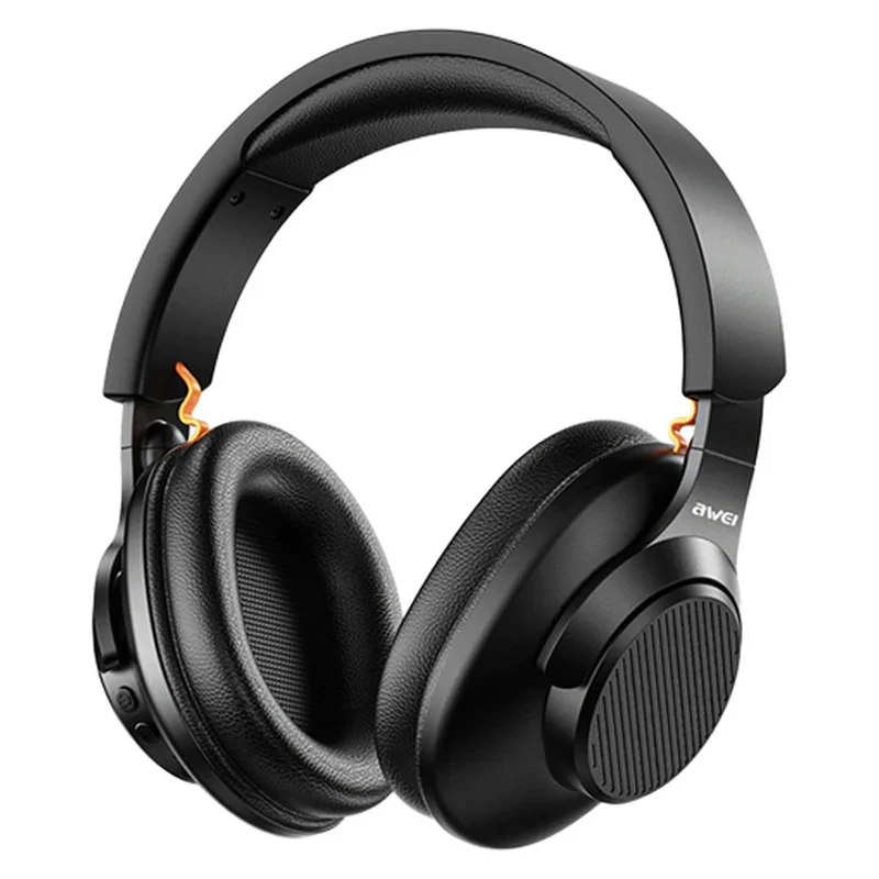 هدفون بلوتوثی اوی مدل A997BL با نویز کنسلینگ فعال (ANC)، درگاه شارژ USB Type-C، دارای میکروفون داخلی، با قابلیت تنظیم ارتفاع هدبند، طراحی تاشو