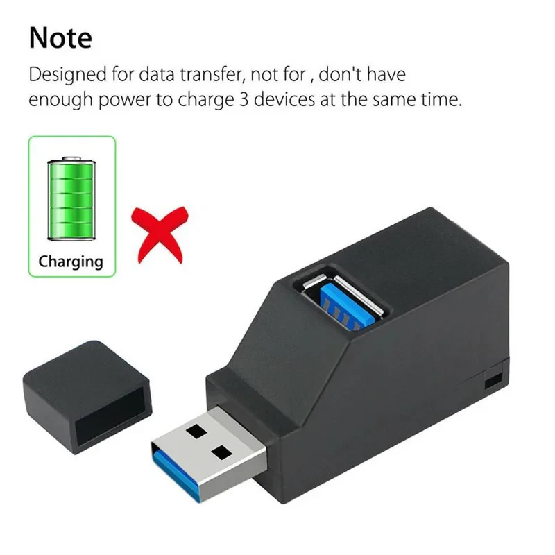 هاب 3 پورت usb3.1 مدل super-speed