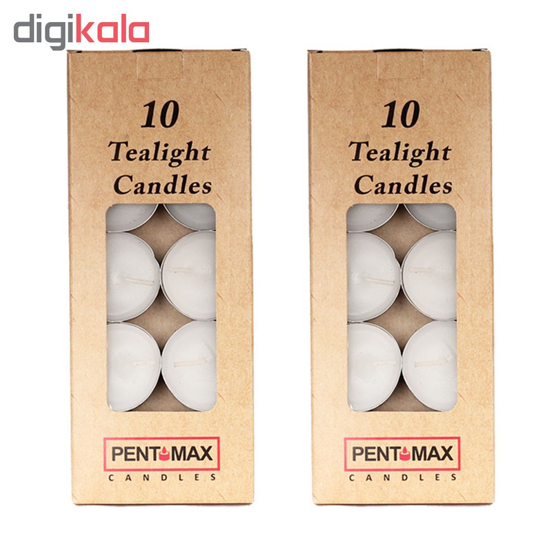 شمع وارمر پنت مکس مدل TeaLight بسته 20 عددی