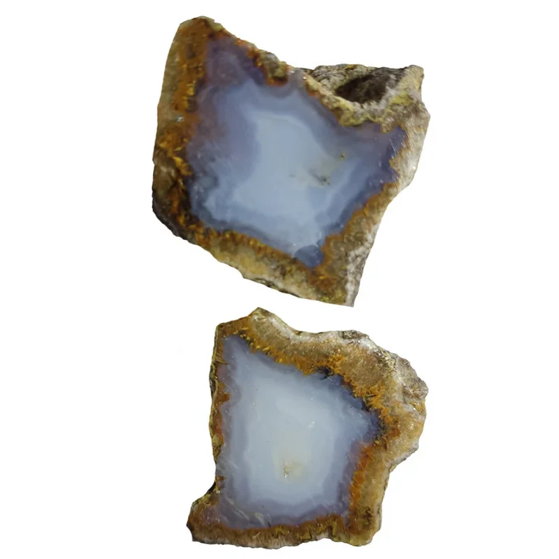 سنگ عقیق مدل جارویی  کد R 15 مجموعه 2 عددی