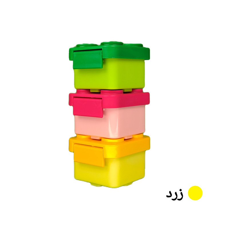 ظرف غذای کودک هوکیا مدل اسنک باکس پازلی