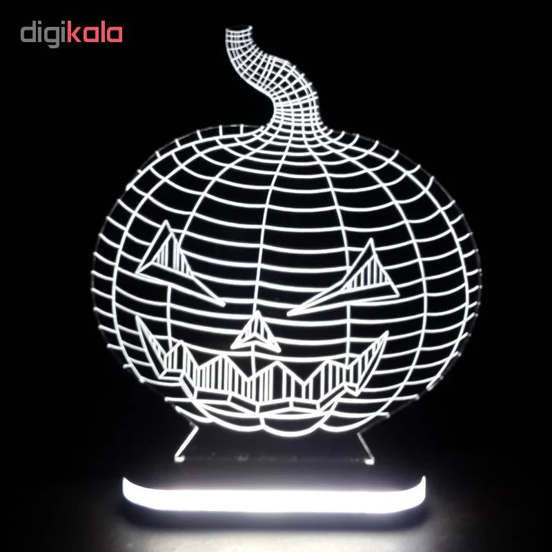 چراغ خواب طرح کدو هالووین کد 1087