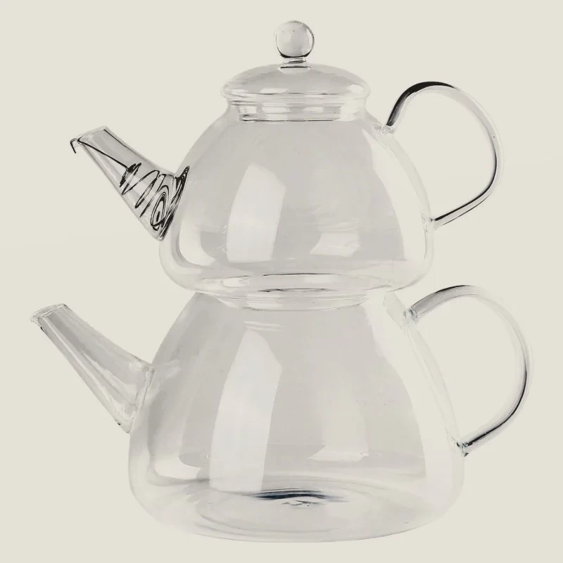 ست کتری و قوری مدل GLASS POT SET