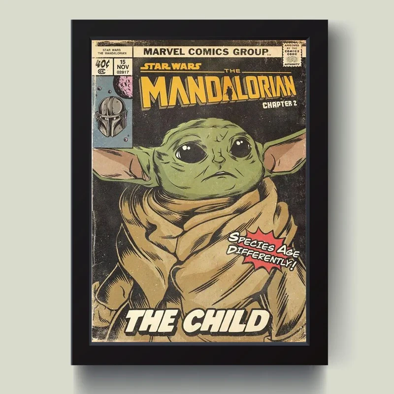 تابلو مدل Baby yoda کد MJ131322