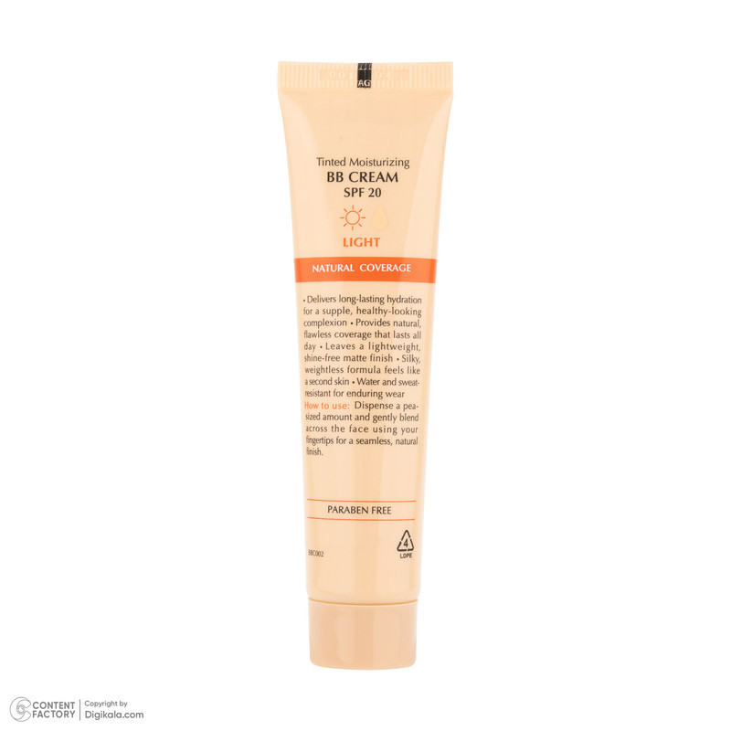 کرم پودر BB مایع SPF20 سینره مدل Castor شماره 01 مناسب برای انواع پوست حجم 40 میلی‌لیتر