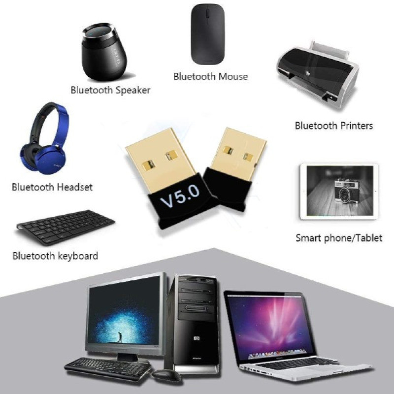 دانگل بلوتوث V5.0مدل BA_01