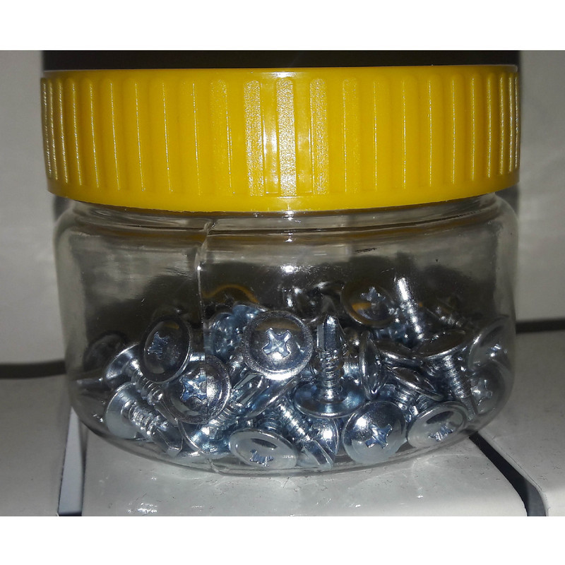 پیچ سرمته واشردار مدل PSV19D100 بسته 100 عددی