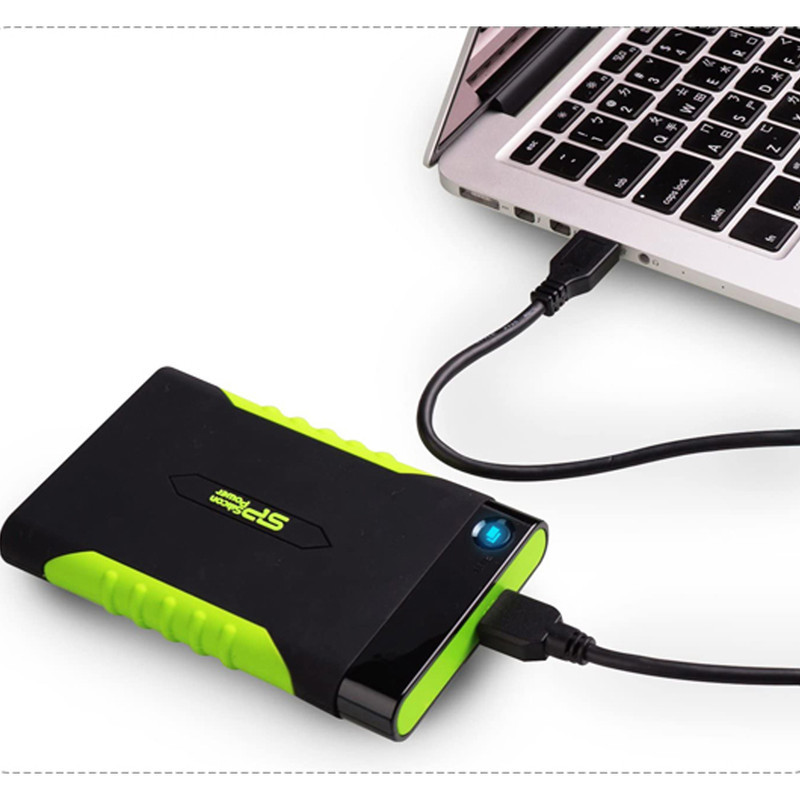 هارد اکسترنال سیلیکون پاور مدل Armor A15 ظرفیت 1 ترابایت دارای رابط USB Type-A