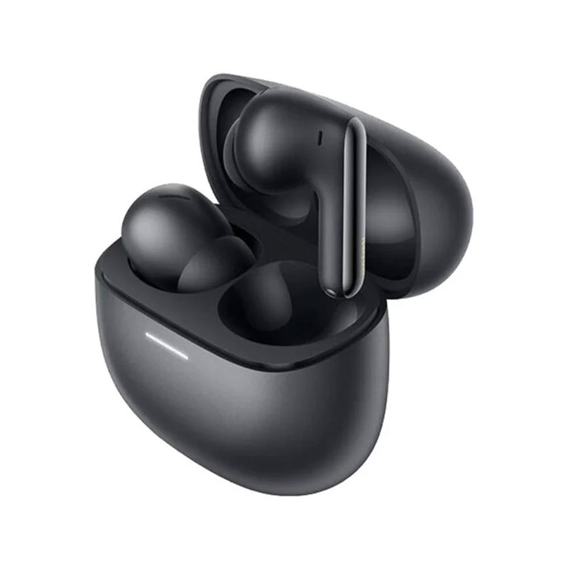 هدفون بلوتوثی شیائومی مدل Redmi Buds 6 Pro با نویز کنسلینگ فعال (ANC)، نویز کنسلینگ میکروفون (ENC)، درگاه شارژ USB Type-C، قابلیت اتصال همزمان به دو دستگاه، مقاوم در برابر گرد و غبار