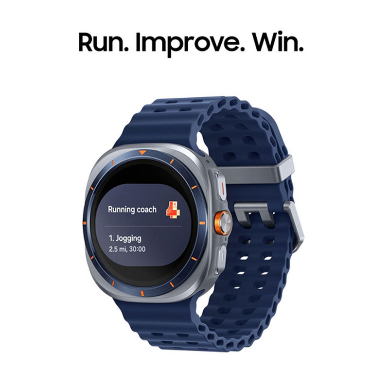 ساعت هوشمند 47 میلی‌متری سامسونگ مدل Galaxy Watch Ultra 2025 با بند مارین