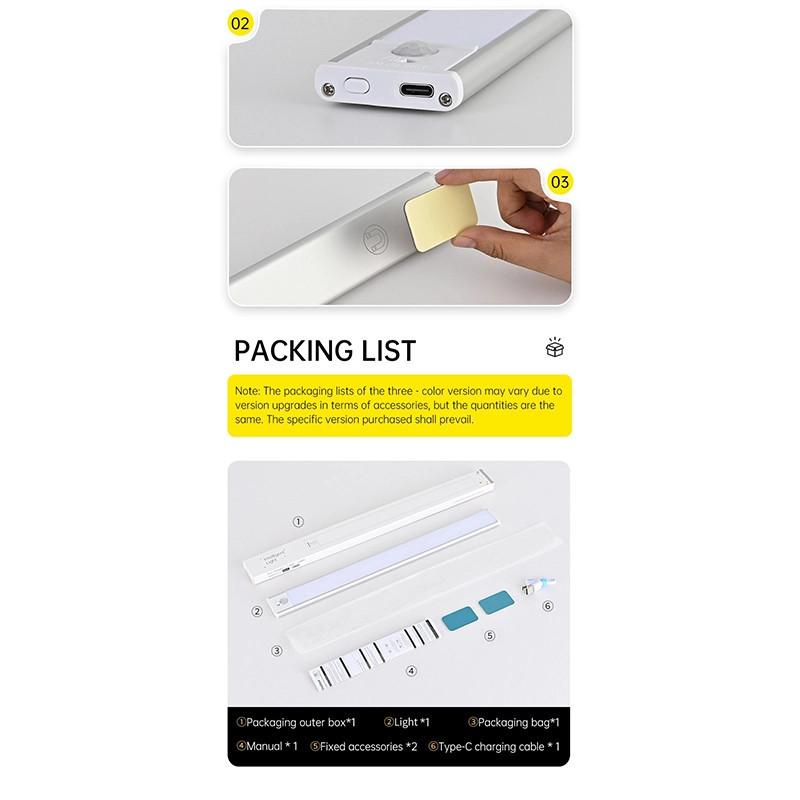 چراغ ال ای دی مدل زیر کابینتی 300mm کد L1007