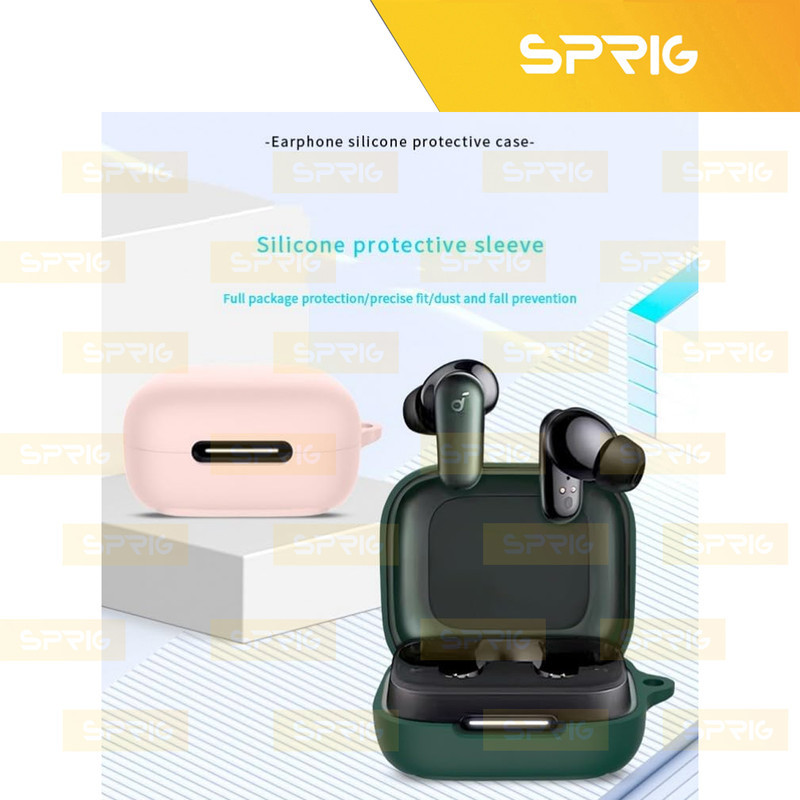 کاور اسپریگ مدل Silicon-SP مناسب برای کیس هدفون بی سیم انکر Soundcore R50i NC