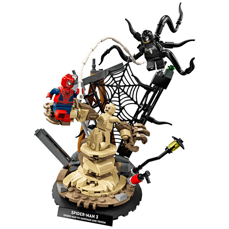 لگو 201 تکه سری Marvel مدل Epic Battle: Spider-Man vs. Sandman کد 76334