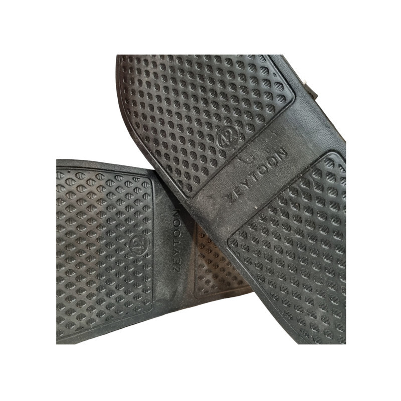 دمپایی مردانه مدل اسلیم مارک BLK-007