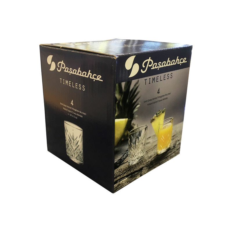 استکان پاشاباغچه مدل تایملس کد 52780 بسته 4 عددی