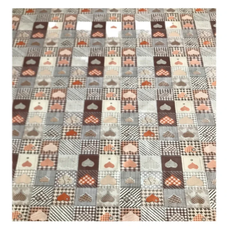 سفره 4 نفره مدل آوا طرح 2 رو کد 08  سایز 100×100 سانتی متر