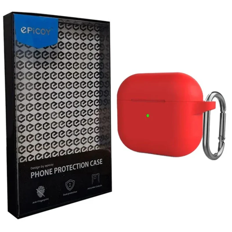 کاور اپیکوی مدل Silky Silicon مناسب برای کیس اپل ایرپاد 4 به همراه آویز