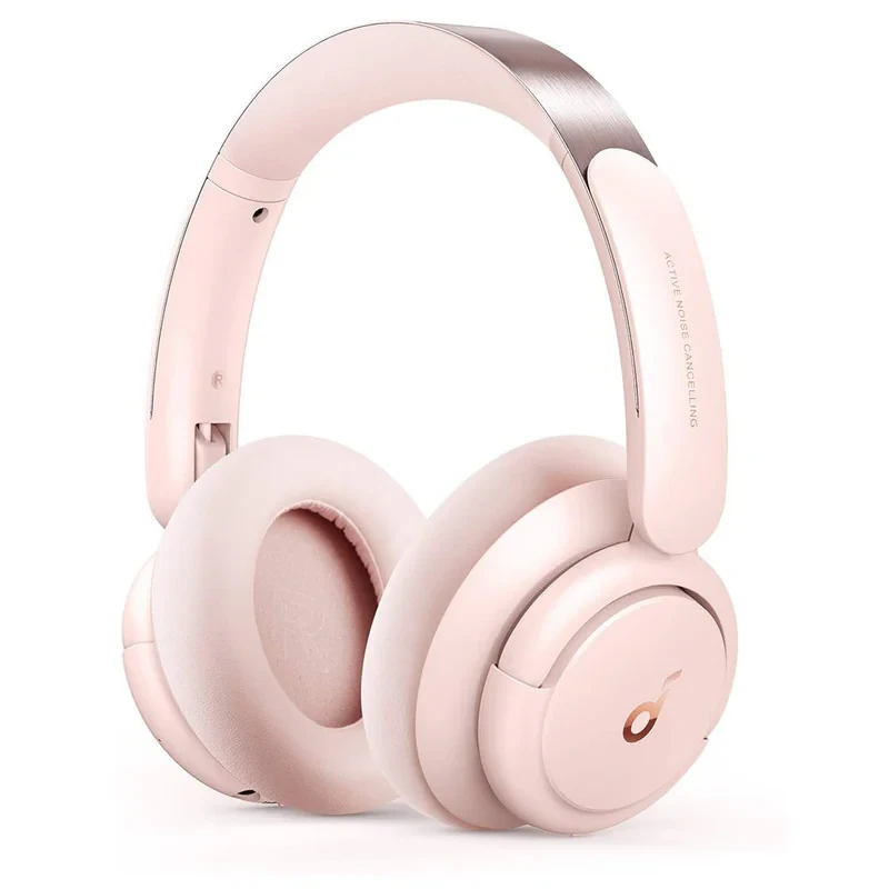 هدفون بلوتوثی انکر مدل SoundCore Life Q30 با نویز کنسلینگ فعال (ANC)، درگاه شارژ USB Type-C، دارای میکروفون دوگانه با حذف نویز، مجهز به فناوری Hi-Res Audio، دارای حالت Transparency برای شنیدن صدای محیط
