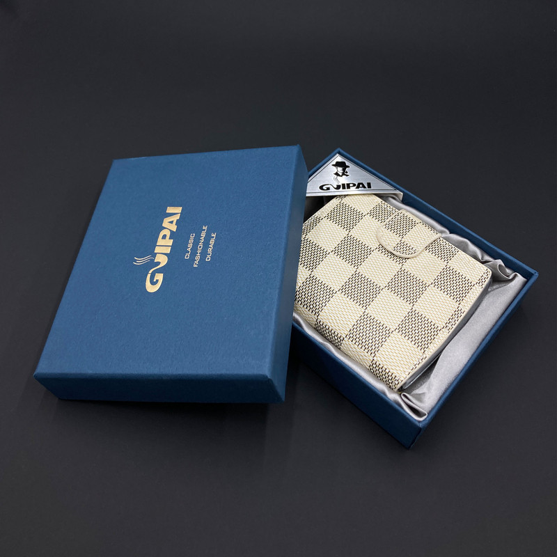 جعبه سیگار گوپایی طرح چرم کد DKD-855