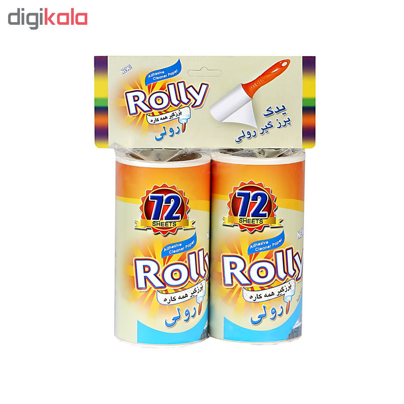 یدک پرزگیر لباس رولی مدل YD21 بسته ۲ عددی