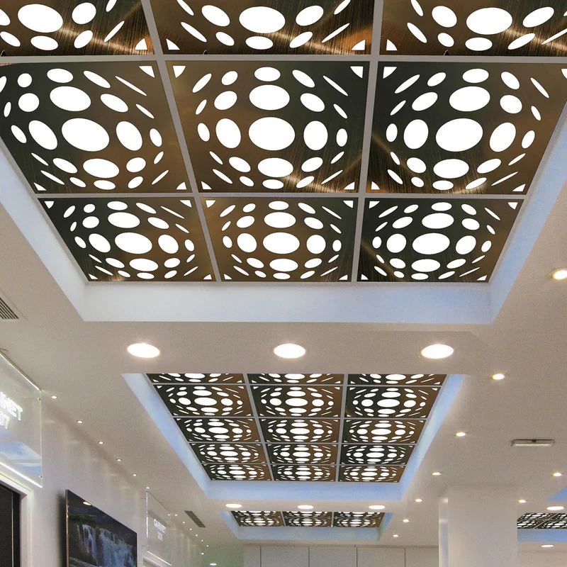 تایل سقفی آسمان مجازی بنی دکو مدل MC25 سایز 60x60 سانتی متر