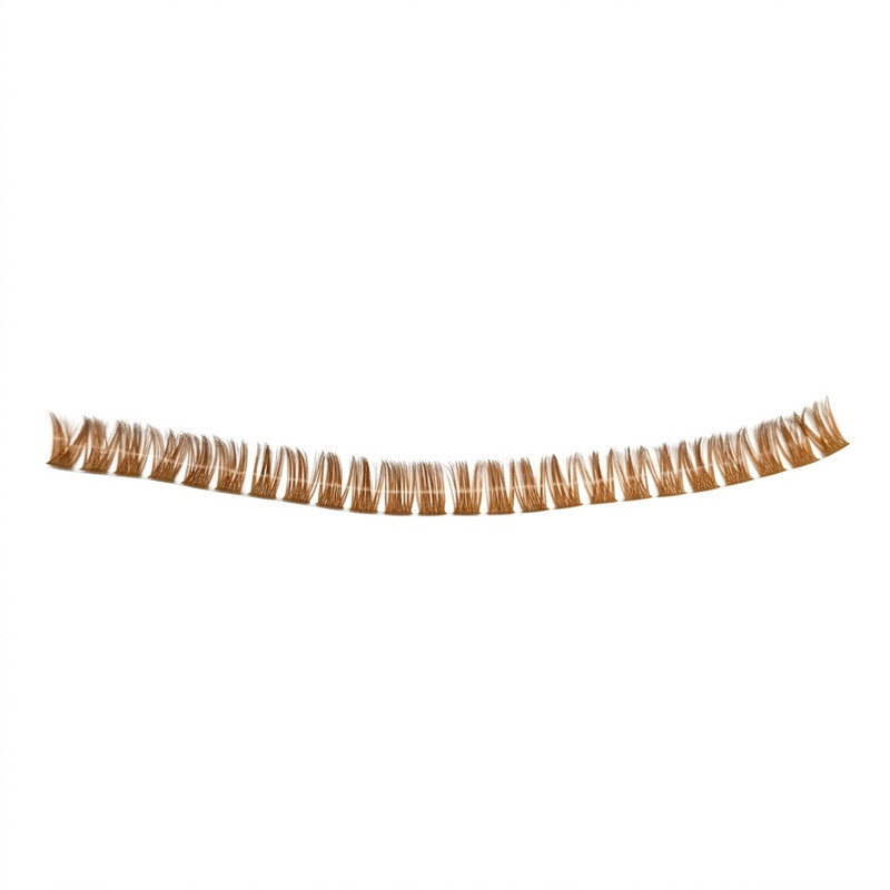 مژه مصنوعی ریسه ای رد چری مدل Fisher Coffee 16 بسته 10 عددی