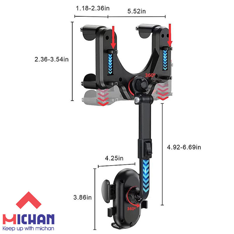 پایه نگهدارنده گوشی موبایل میچان مدل LD6