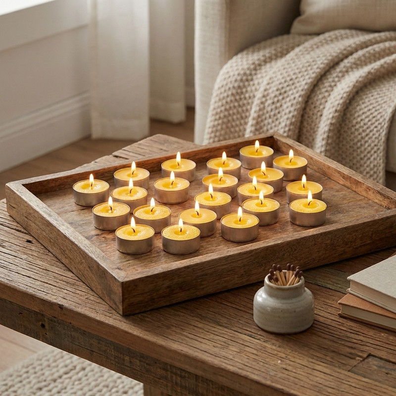 شمع وارمر پنت مکس مدل TeaLight بسته 20 عددی