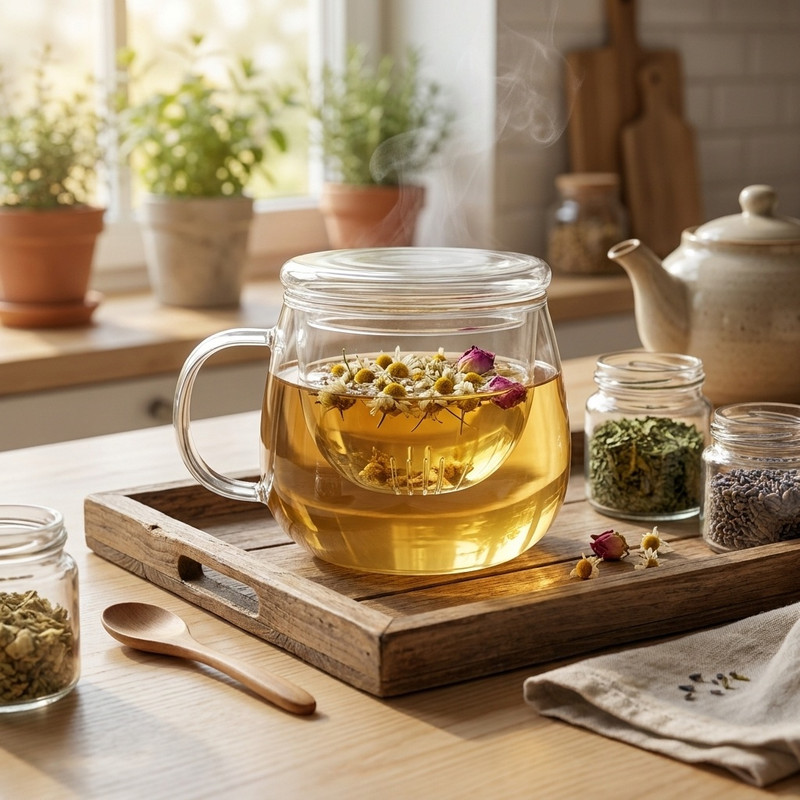 لیوان دمنوش ساز مدل HERBAL