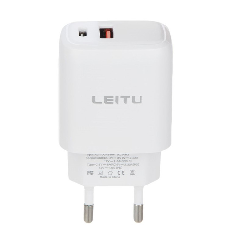 شارژر دیواری لیتو مدل LH13 به همراه کابل تبدیل microUSB
