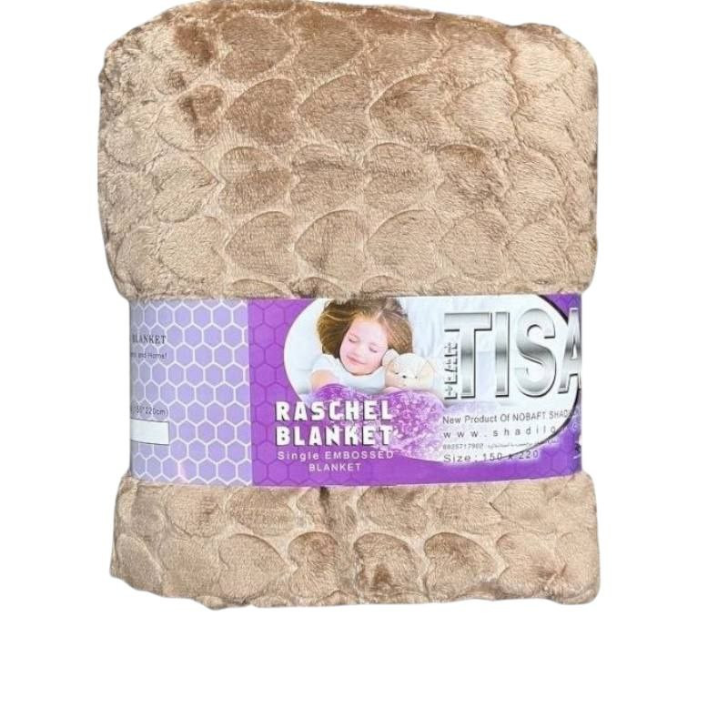 پتو مسافرتی تیسا مدل ژله ای سایز 200*220 سانتی متر