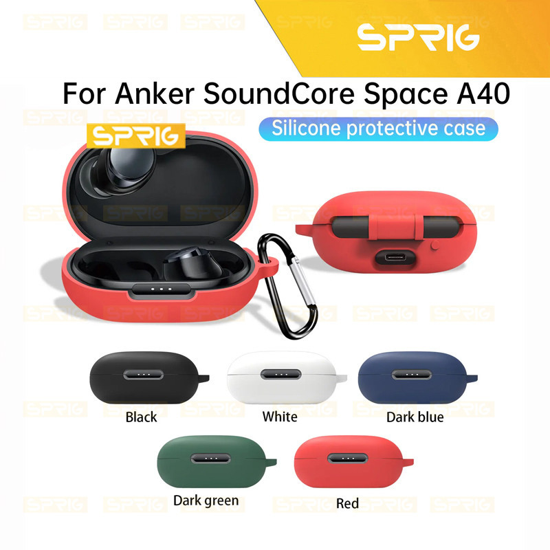 کاور اسپریگ مدل Silicon-SP مناسب برای کیس هدفون بی سیم انکر Soundcore Space A40
