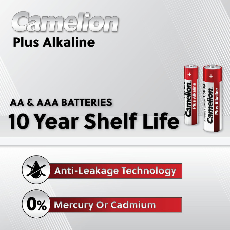 باتری قلمی کملیون مدل Plus Alkaline بسته 4 عددی