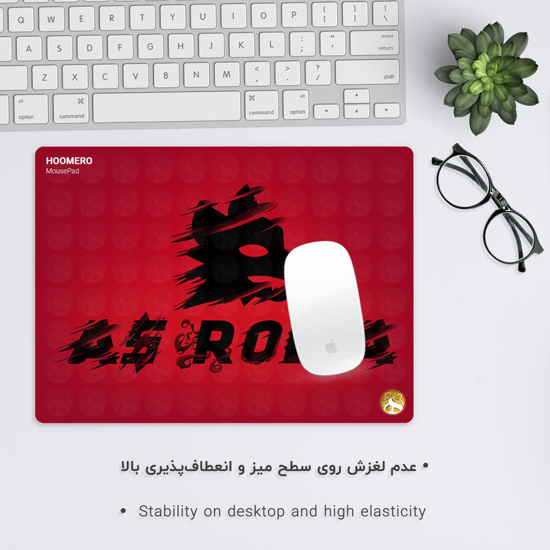 ماوس پد هومرو مدل A8309 طرح تیم باشگاه فوتبال آس رم