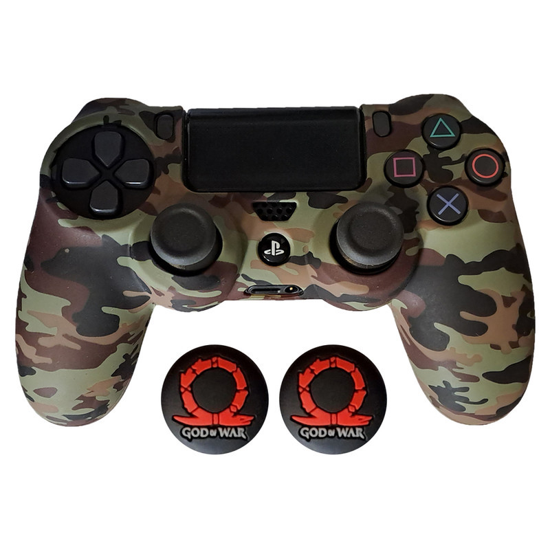 محافظ دسته پلی استیشن 4 مدل Army PS4144 به همراه روکش آنالوگ