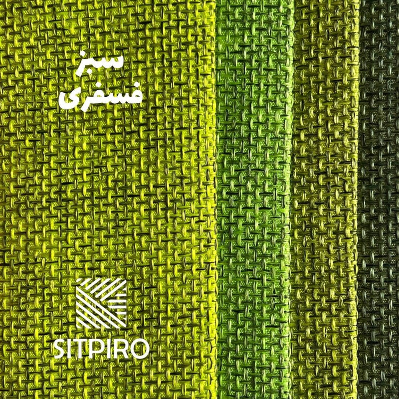 پرده نوین پرده خورشید مدل کتان ملانژ NR117 سایز 180x140 سانتی‌متر