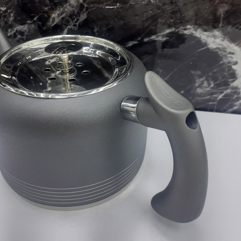 ست کتری و قوری نزاز مدل لوله دار طرح رنگی