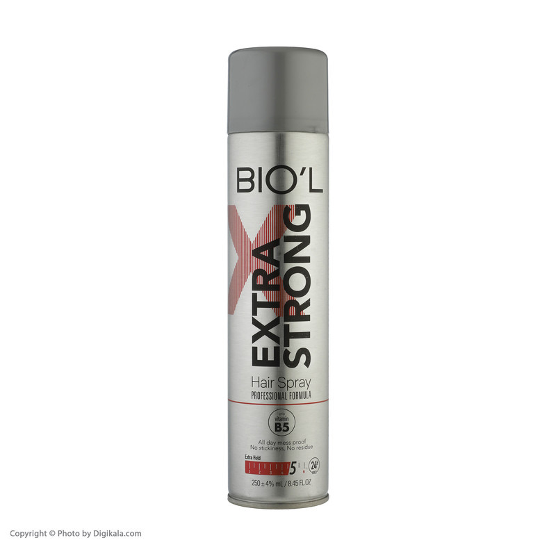 اسپری مو بیول مدل Extra Strong حجم 250 میلی لیتر