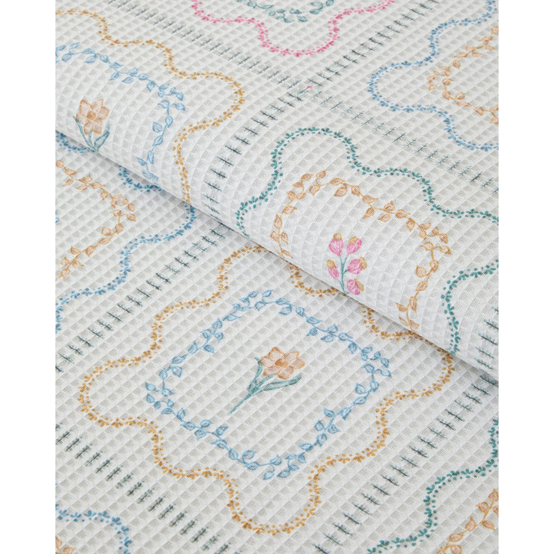 روتختی دو نفره انگلیش هوم مدل Gentle Florals سایز 220x200 سانتی‌متر