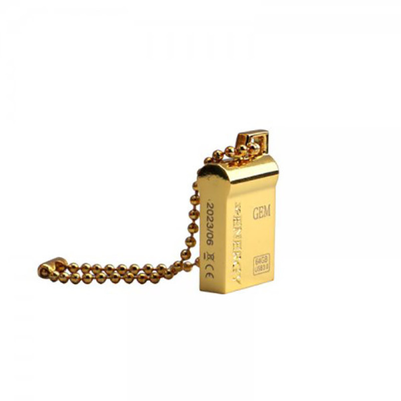 فلش مموری ایکس-انرژی مدل GOLDEN GEM ظرفیت ۶۴ گیگابایت