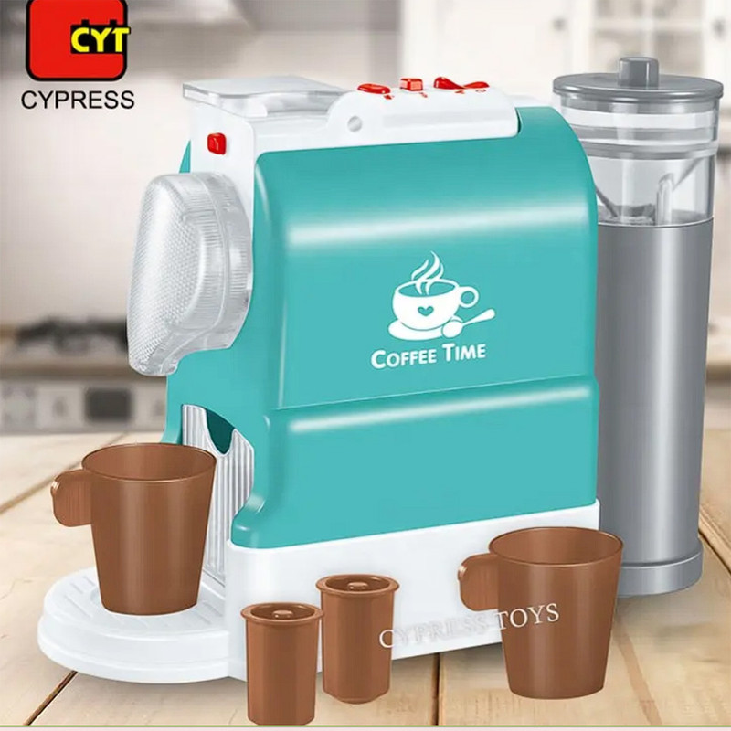اسباب بازی مدل قهوه ساز طرح چراغدار موزیکال کد QF2906G