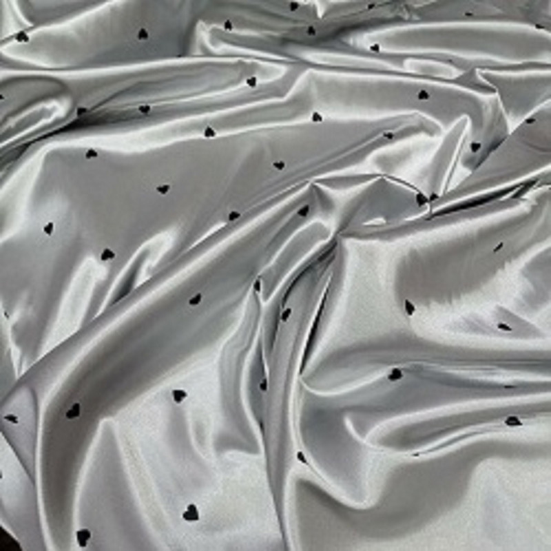 رو بالشی مدل ساتن طرح قلب سایز 50×70 سانتی متر کد 001
