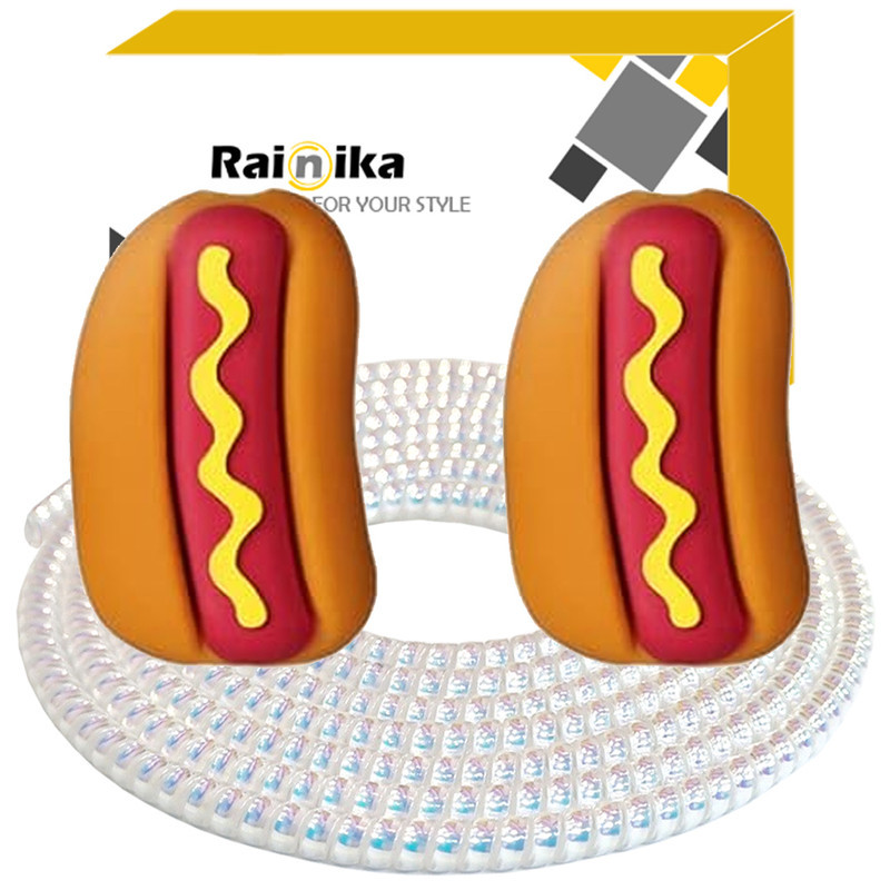 محافظ کابل شارژ و هندزفری رینیکا مدل Hot Dog KK 03 مجموعه 3 عددی