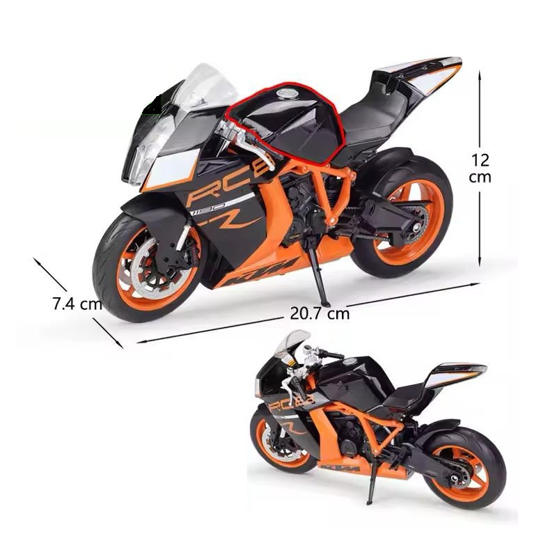 ماکت موتور ولی مدل  KTM 1190 RC8 R